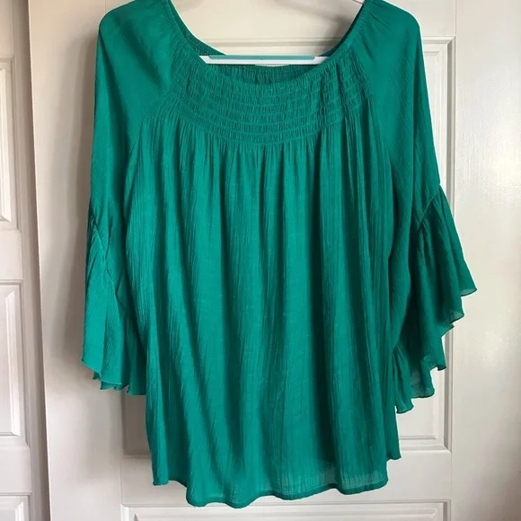 Chicos Crinkle Loose top - Picture 3 of 4